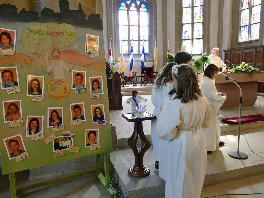 Dankgottesdienst der Kommunionkinder (Foto: Karl-Franz Thiede)